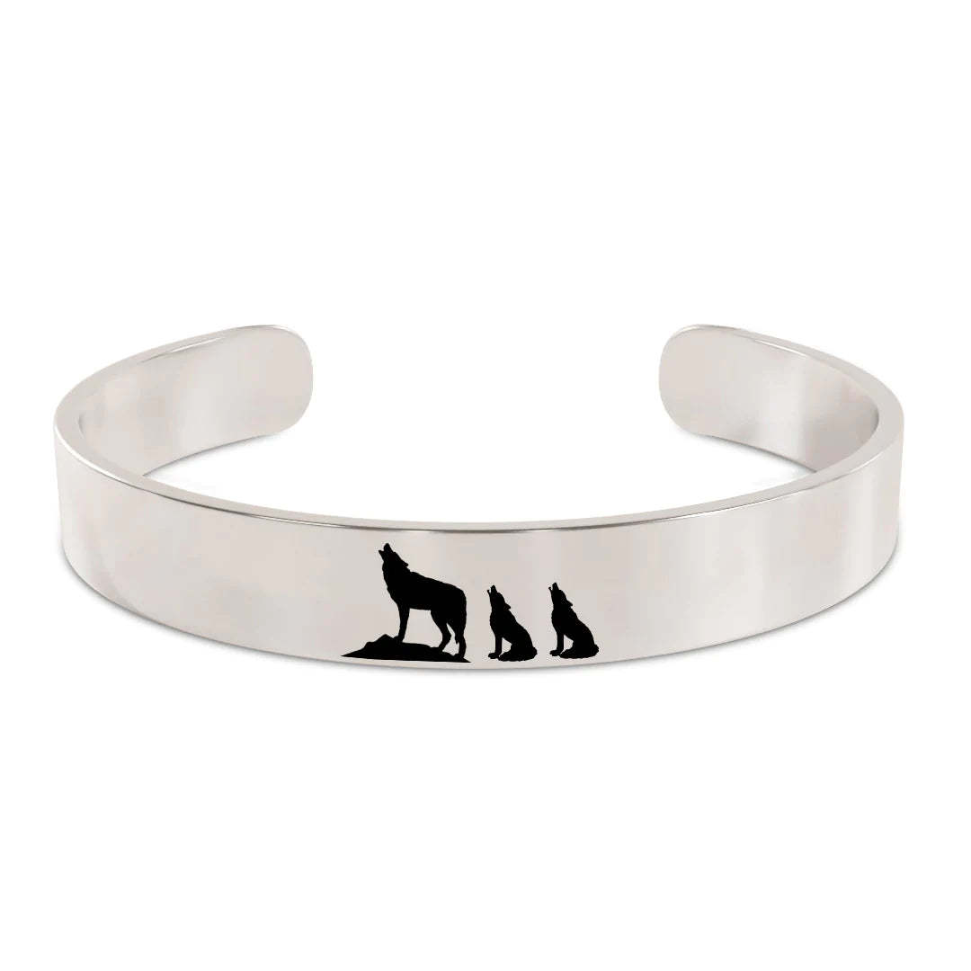 For Mom - Mama Wolf Bracelet