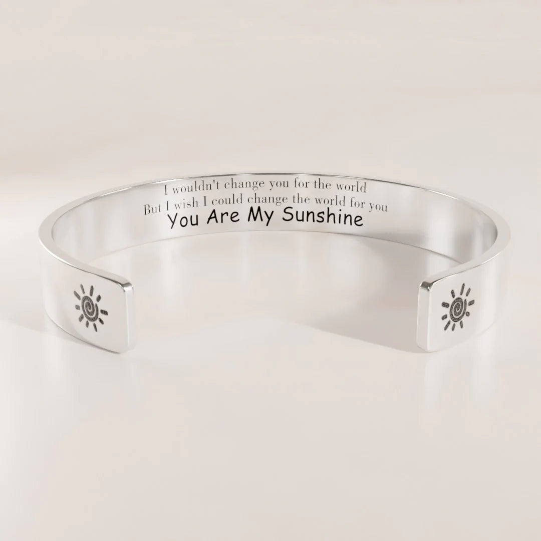 You Are My Sunshine Rainbow Bracelet