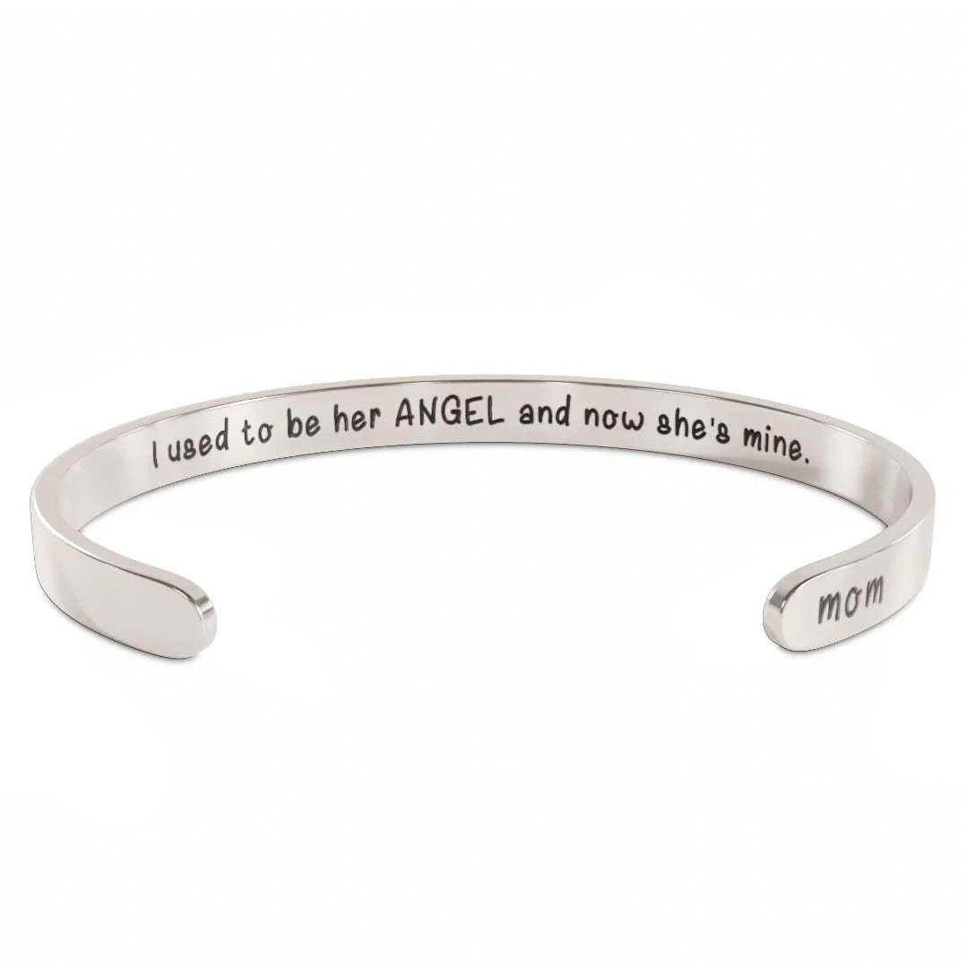 I Used To Be Her Angel and Now She's Mine Bracelet