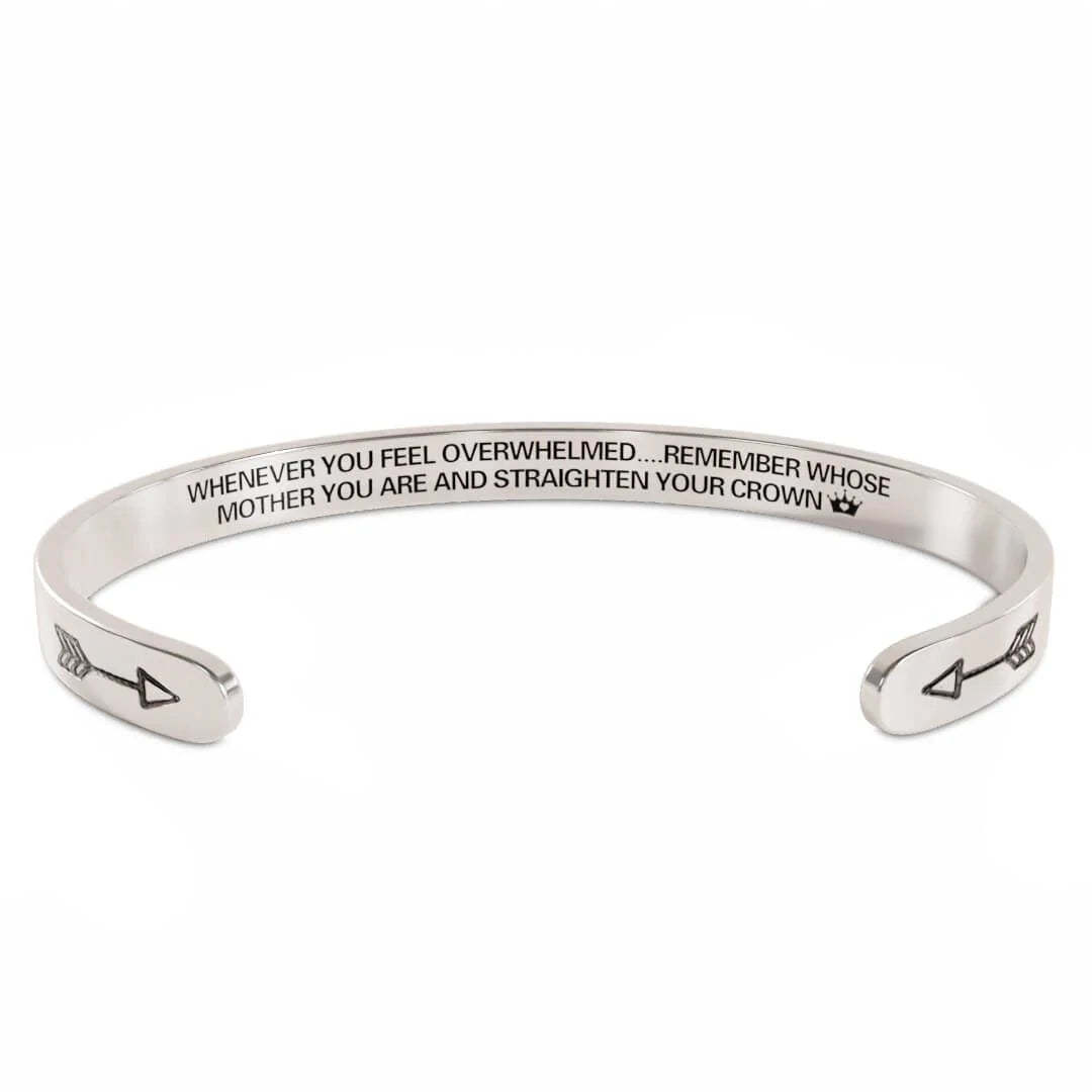 For Mom - Whenever You Feel Overwhelmed... Bracelet