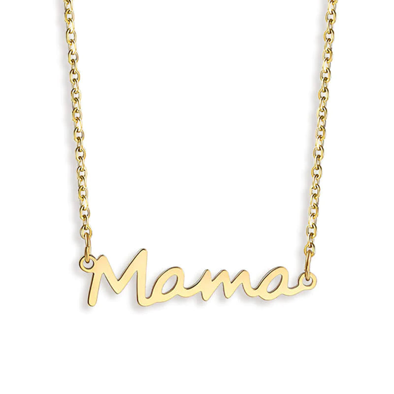 For Mom - Mama Letter Necklace