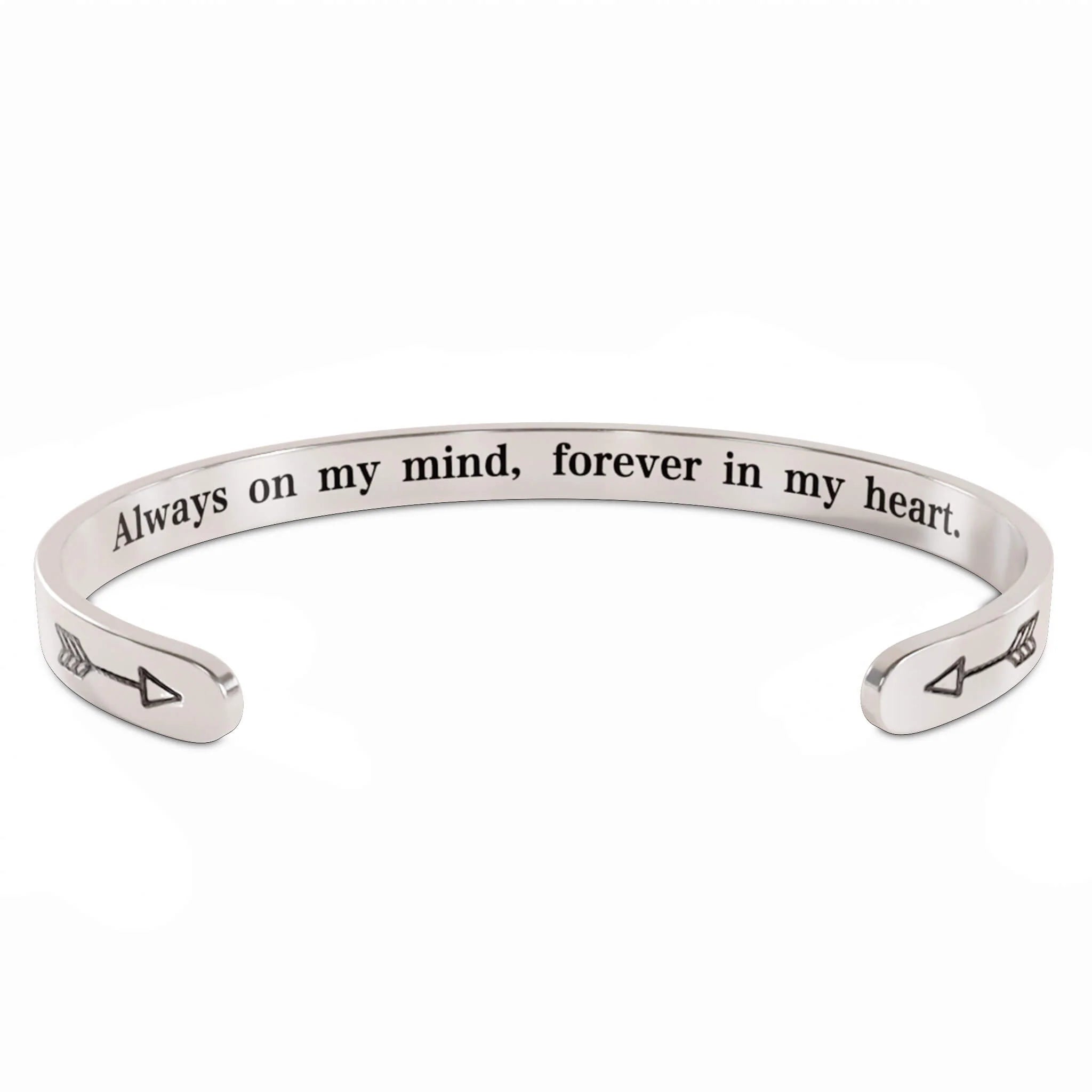 Always On My Mind Forever In My Heart Bracelet
