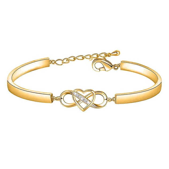 For Daughter - Always Keep Me In Your Heart  Infinity Bracelet-37bracelet