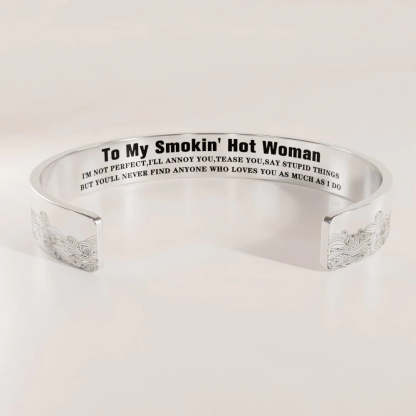 For Love - You'll Never Find One Who Loves You As Much As I Do Wave Cuff Bracelet-37bracelet