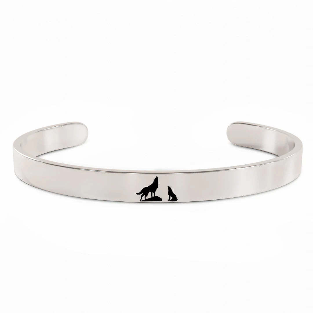 For Mom - Mama Wolf Bracelet