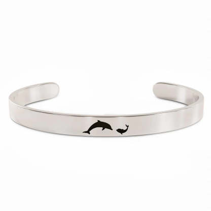 For Mom - Mama  Dolphin Bracelet