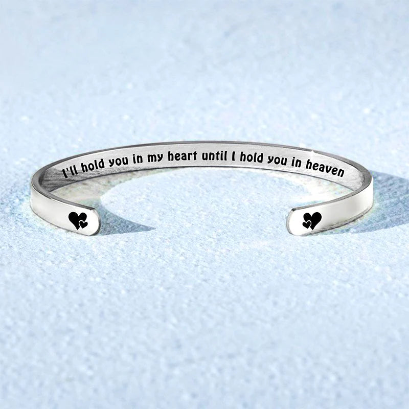 Memorial - I'll Hold You In My Heart Until I Hold You In Heaven Bracelet