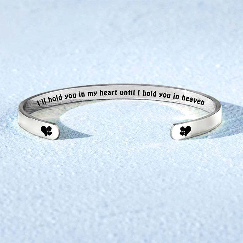Memorial - I'll Hold You In My Heart Until I Hold You In Heaven Bracelet