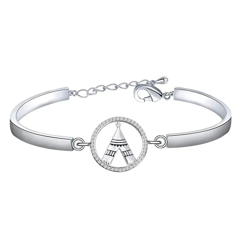 For Friend - Our Friendship Means The World To Me Tent Bracelet