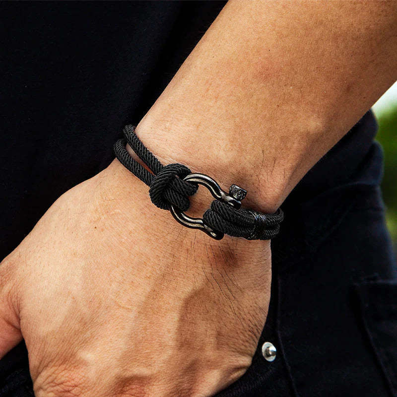 For Grandson - That You Will Never Lose You Either Win Or Learn Knot Bracelet-37bracelet