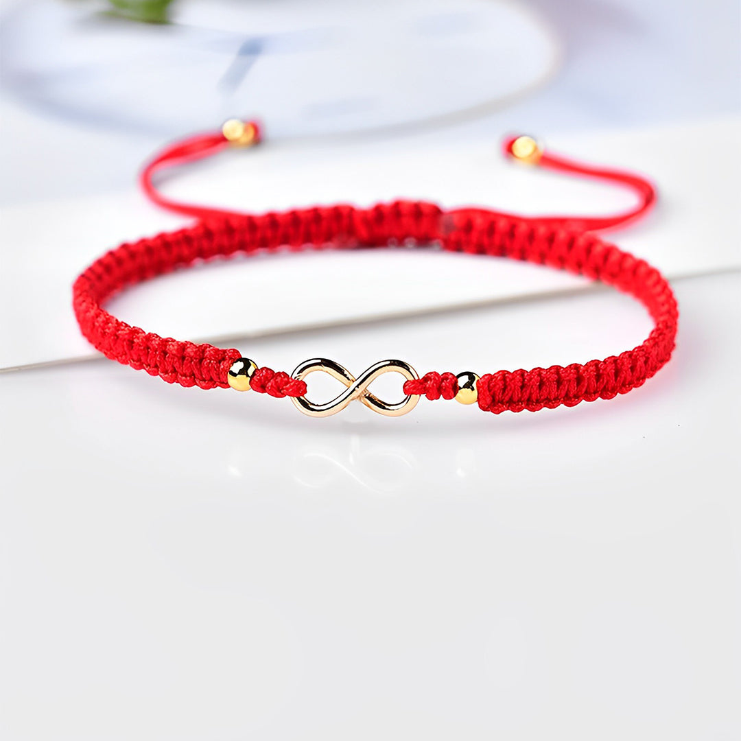 For Anyone - I Love You Until Infinity Runs Out Infinity Braided Bracelet