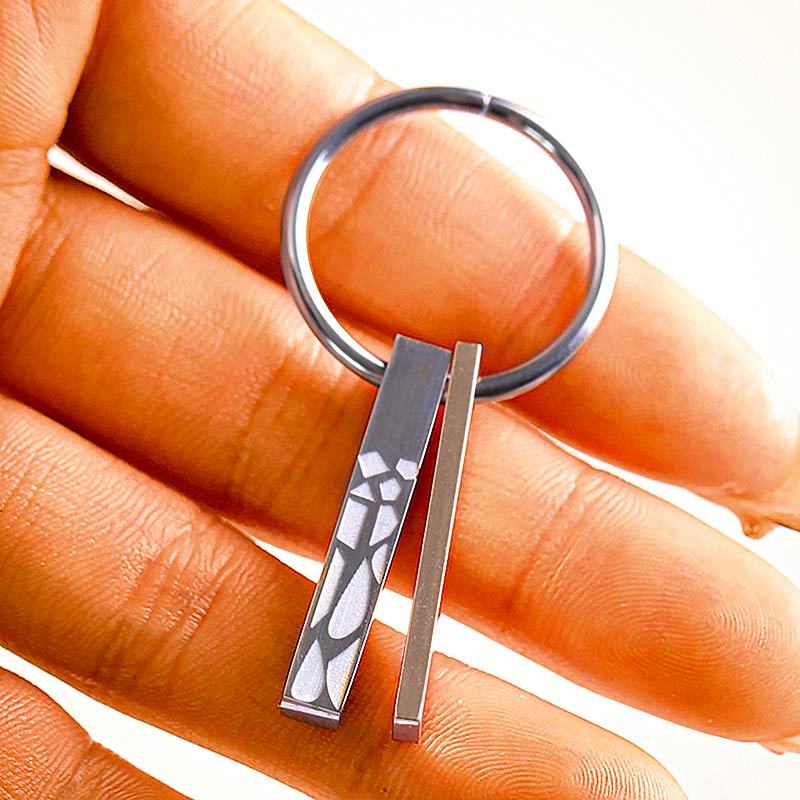 For MOM - Through Thick And Thin Keychain
