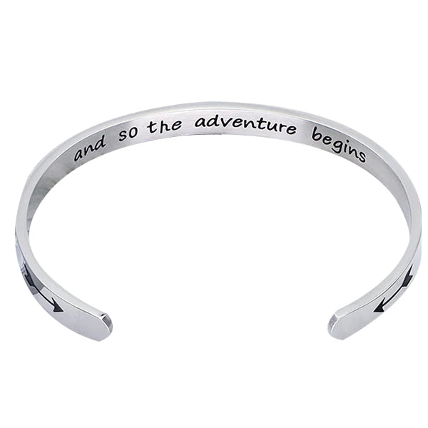 And So the Adventure Begins Cuff Bracelet-37bracelet