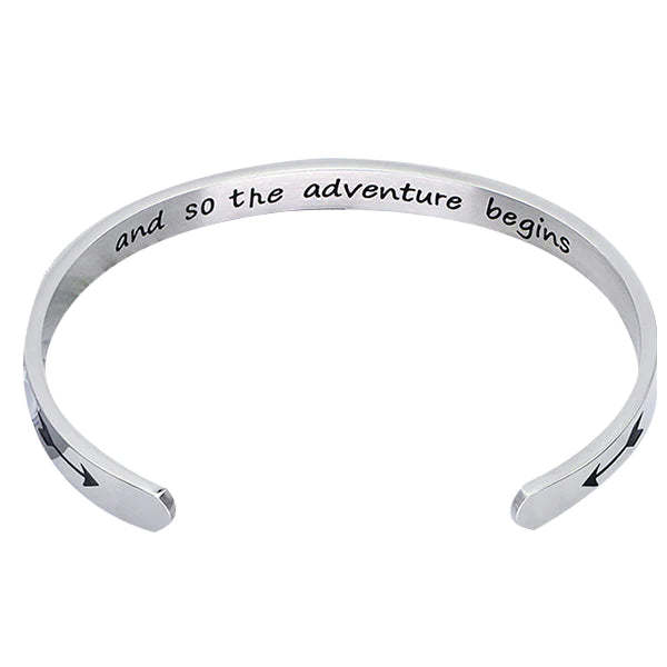And So the Adventure Begins Cuff Bracelet-37bracelet