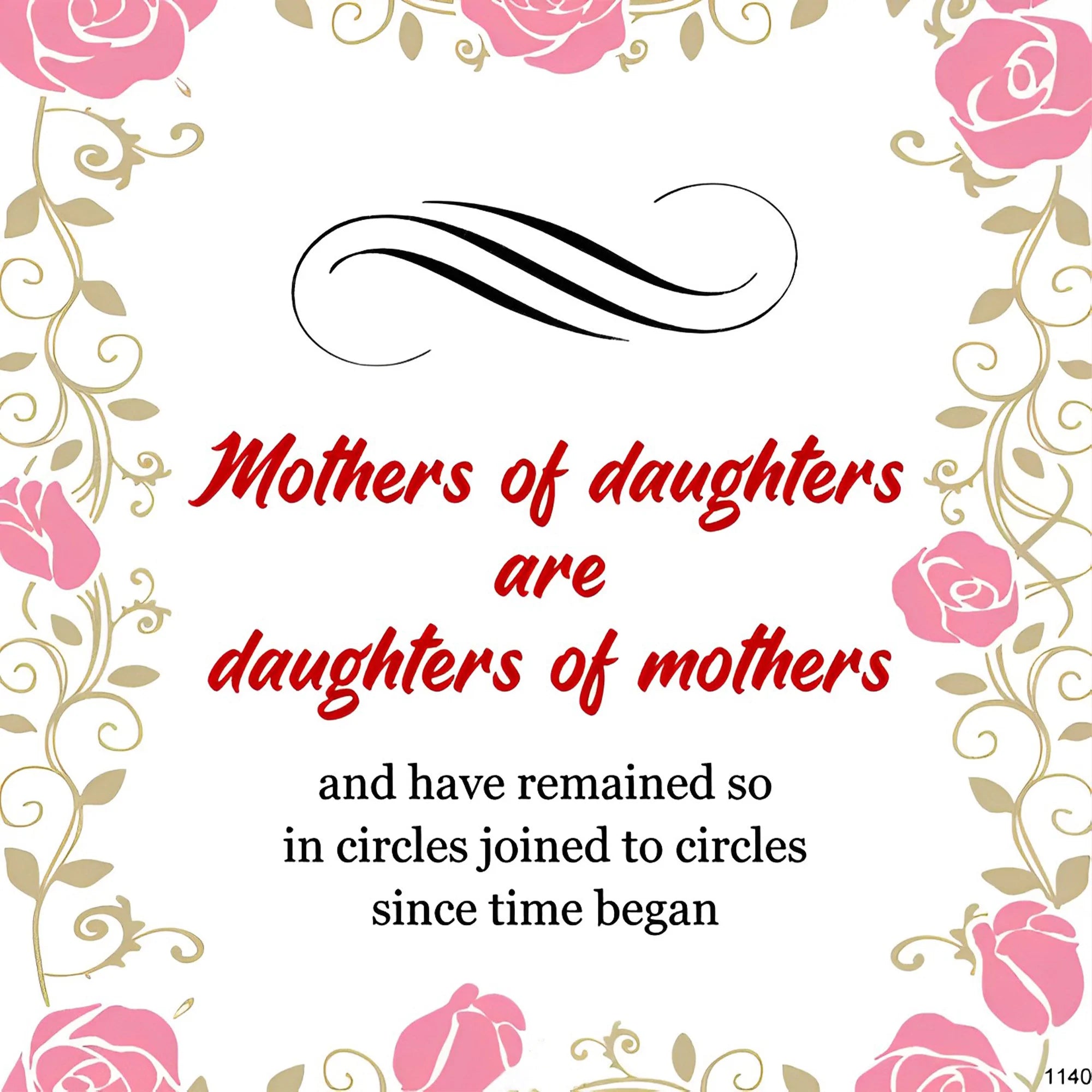For Daughter - Mothers Of Daughters Are Daughters Of Mothers Infinity Bracelet-37bracelet
