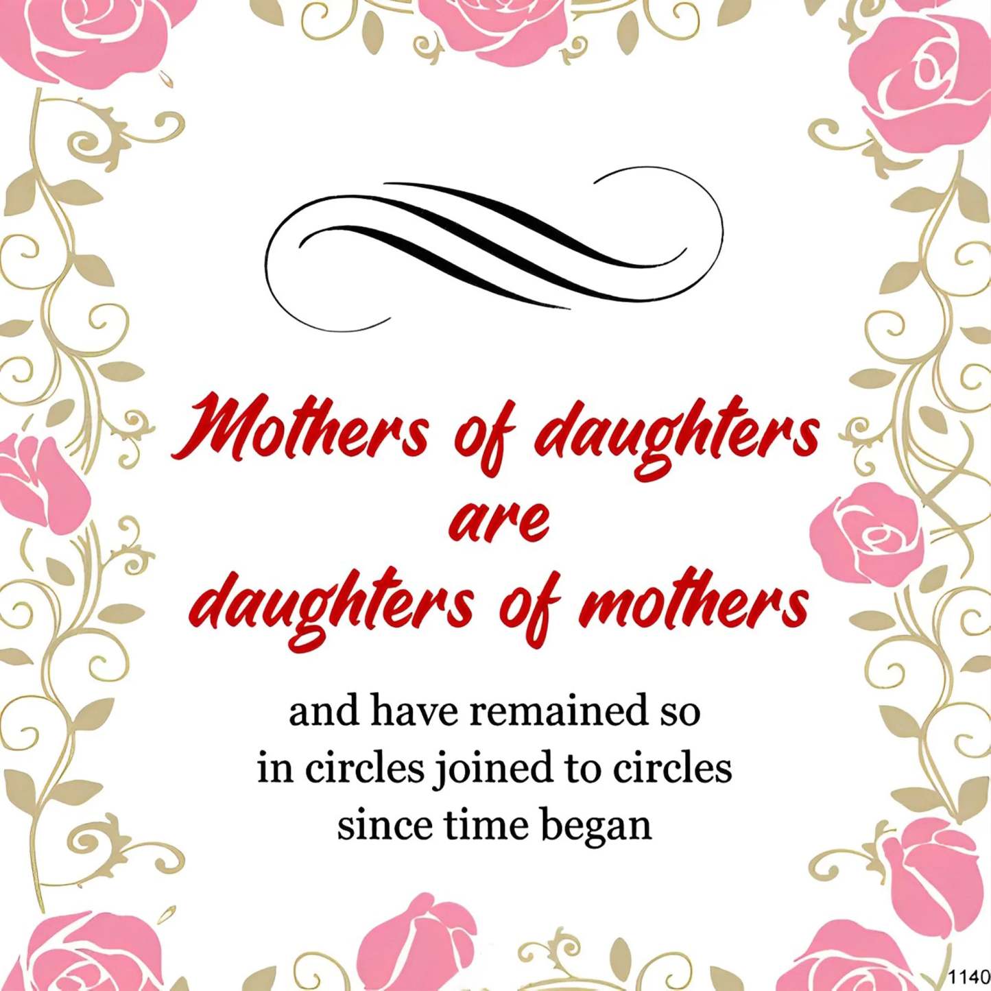 For Daughter - Mothers Of Daughters Are Daughters Of Mothers Infinity Bracelet-37bracelet