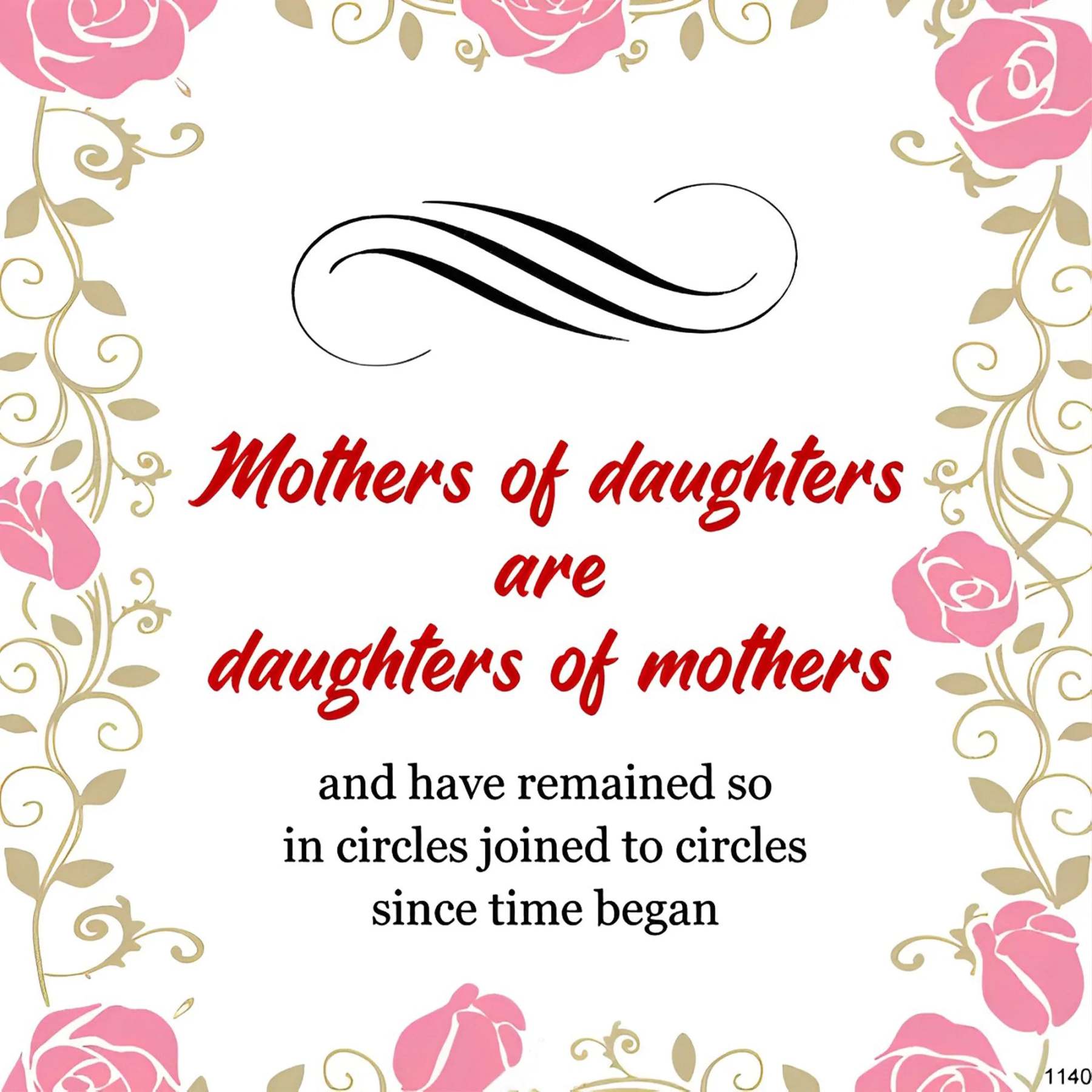 For Daughter - Mothers Of Daughters Are Daughters Of Mothers Infinity Bracelet-37bracelet