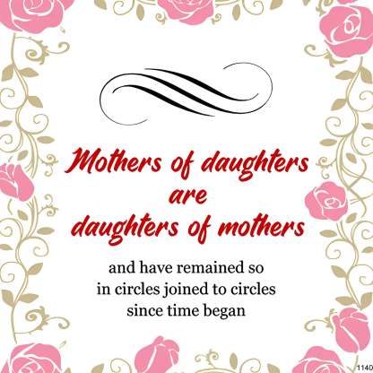 For Daughter - Mothers Of Daughters Are Daughters Of Mothers Infinity Bracelet-37bracelet