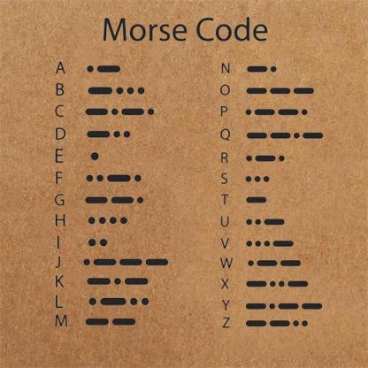 Morse Code Bracelet - Fuck Off