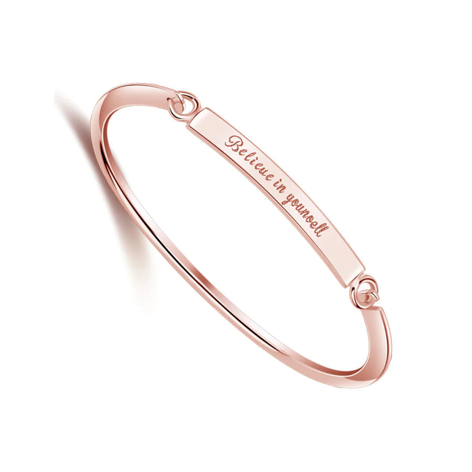 Believe In Yourself Buckle Bracelet-37bracelet