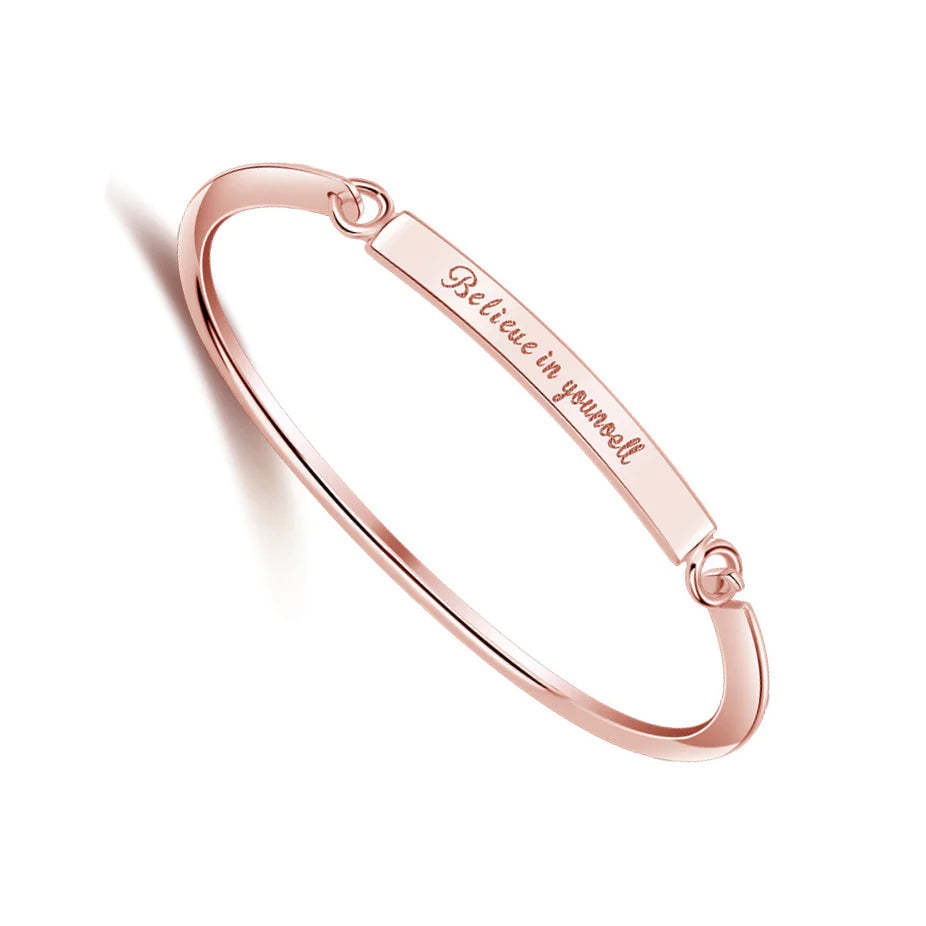 Believe In Yourself Buckle Bracelet-37bracelet