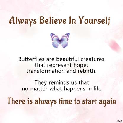 For Anyone - Always Believe In Yourself Butterfly Bracelet-37bracelet