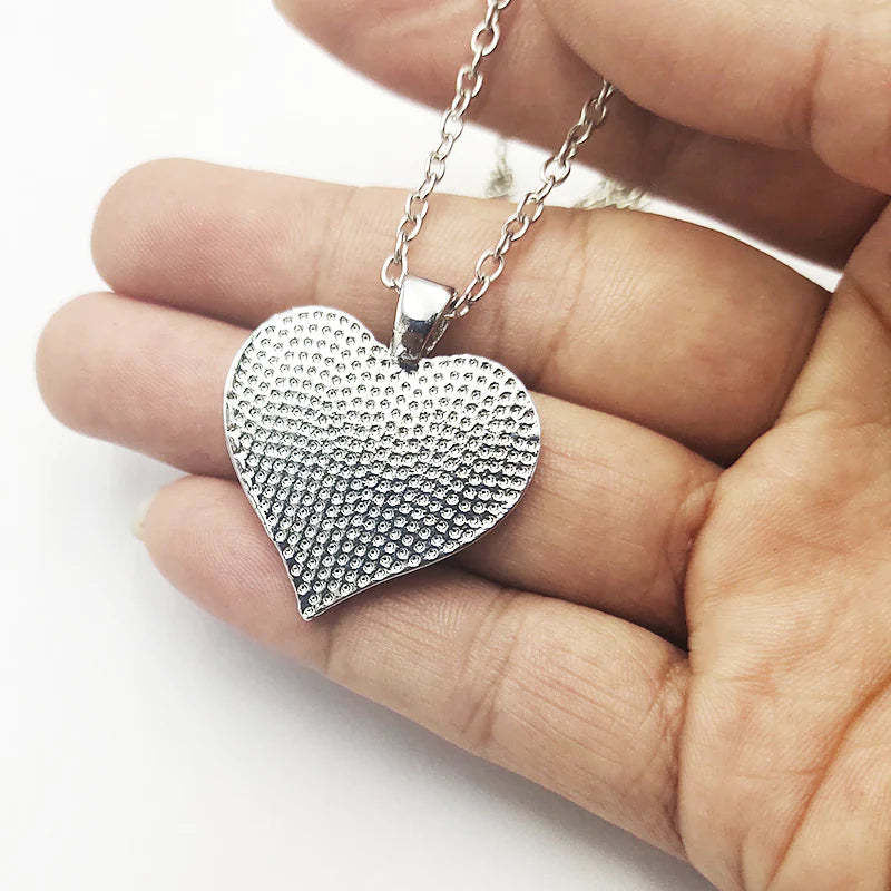 For Granddaughter - I'll Always Be With You Heart Necklace-37bracelet