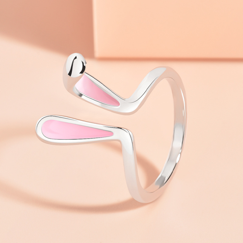 Easter - Bunny Ears Adjustable Ring
