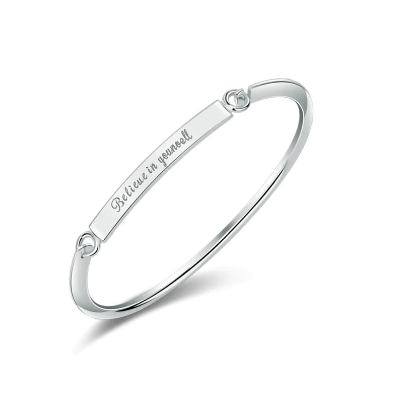 Believe In Yourself Buckle Bracelet-37bracelet