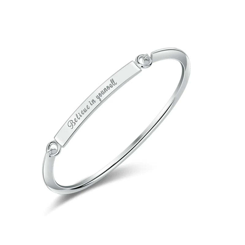 Believe In Yourself Buckle Bracelet-37bracelet