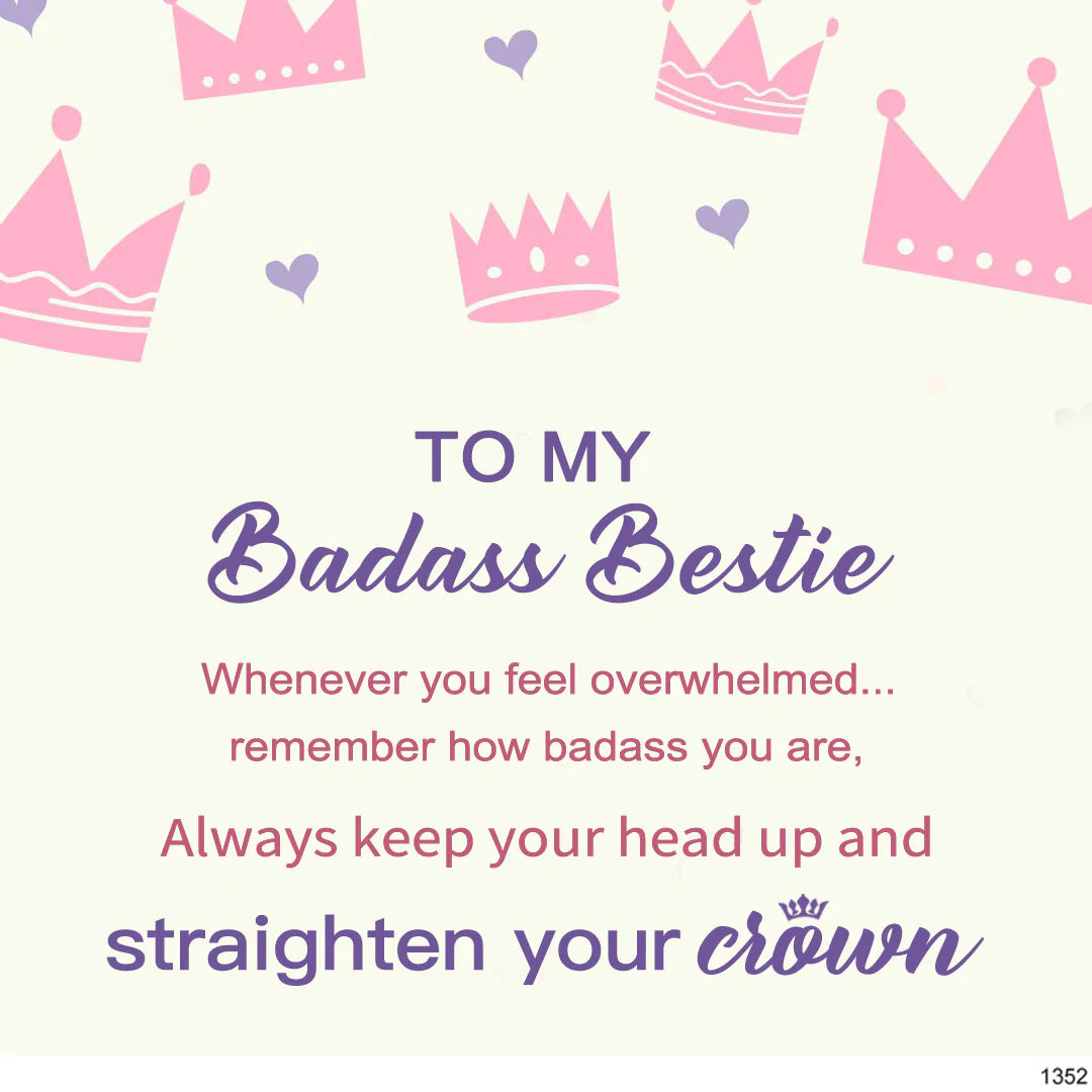 For Friend - Straighten Your Crown Crown Bracelet-37bracelet