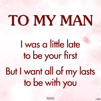 For Love -  I Want All Of My Lasts To Be With You Grey Knotted Bracelet