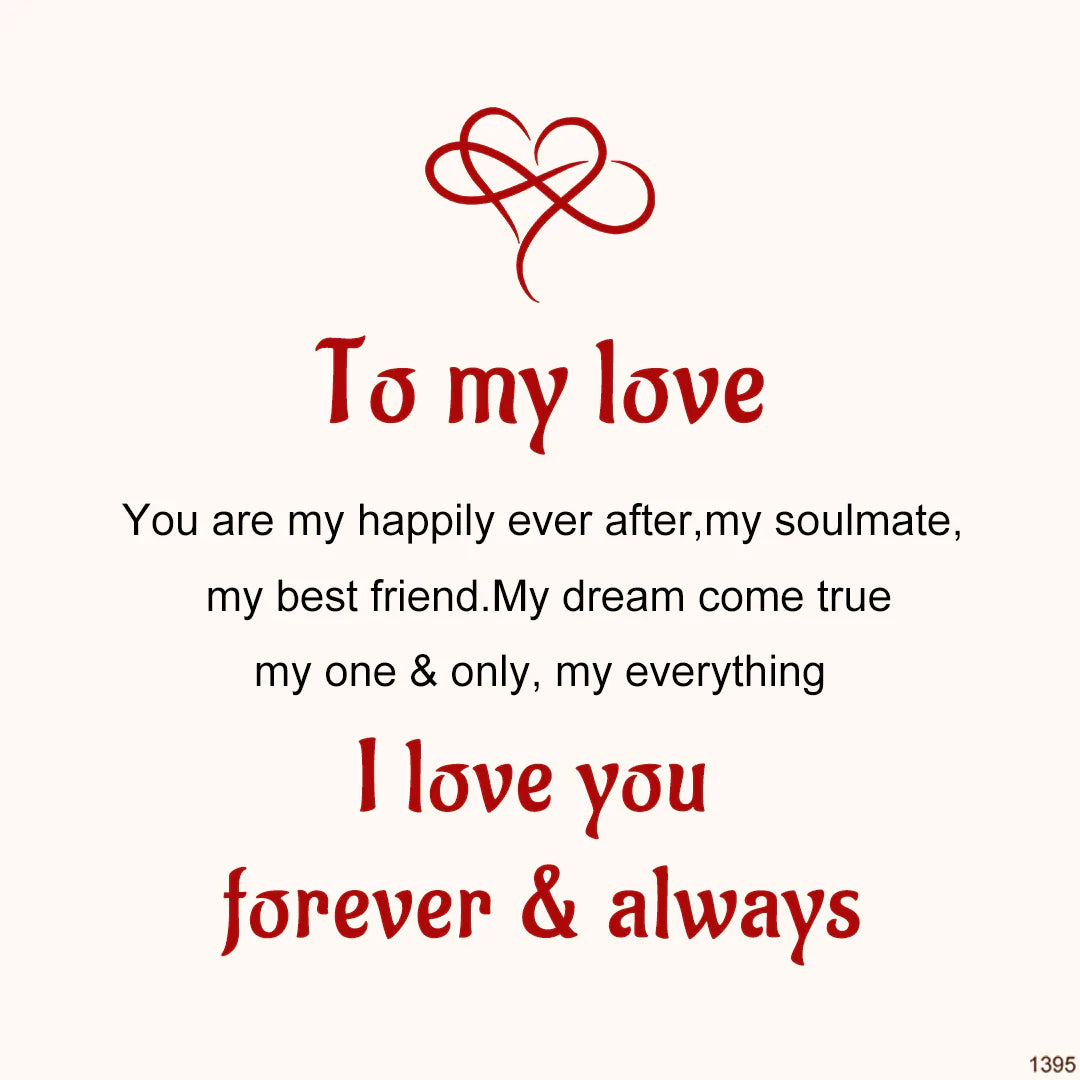 For Love - I Love You Forever & Always Infinity Bracelet-37bracelet