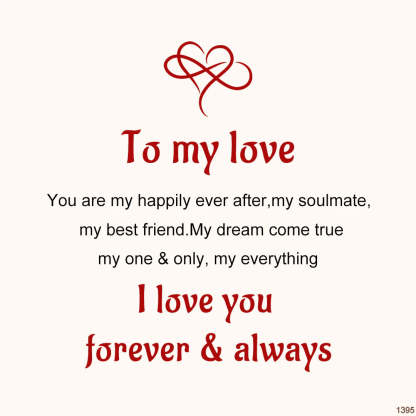 For Love - I Love You Forever & Always Infinity Bracelet-37bracelet