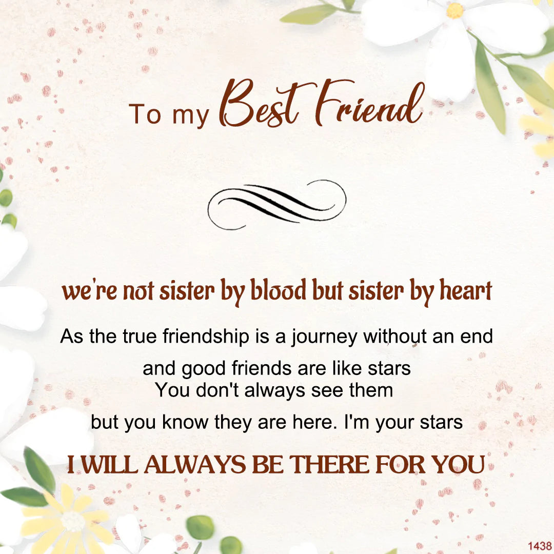 For Friend - I WILL ALWAYS BE THERE FOR YOU Double Infinity Bracelet-37bracelet
