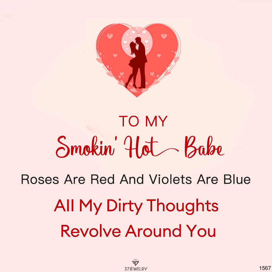 For Love - To My Smokin' Hot Babe Wave Bracelet