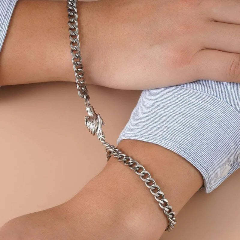 For Love - Hand In Hand Magnetic Couple Bracelets-37bracelet