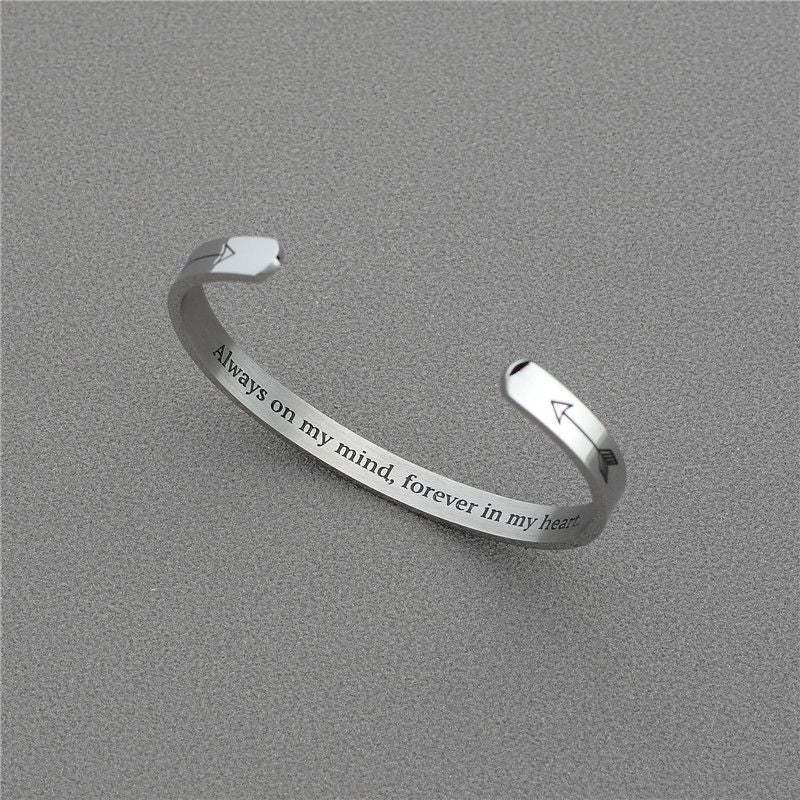 Always On My Mind Forever In My Heart Bracelet