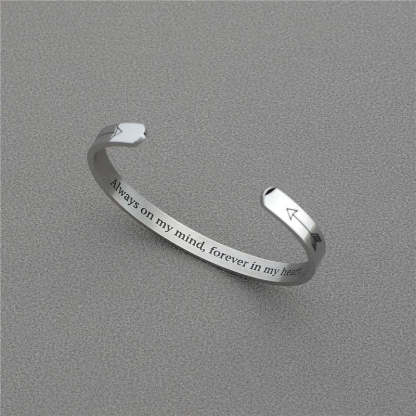 Always On My Mind Forever In My Heart Bracelet