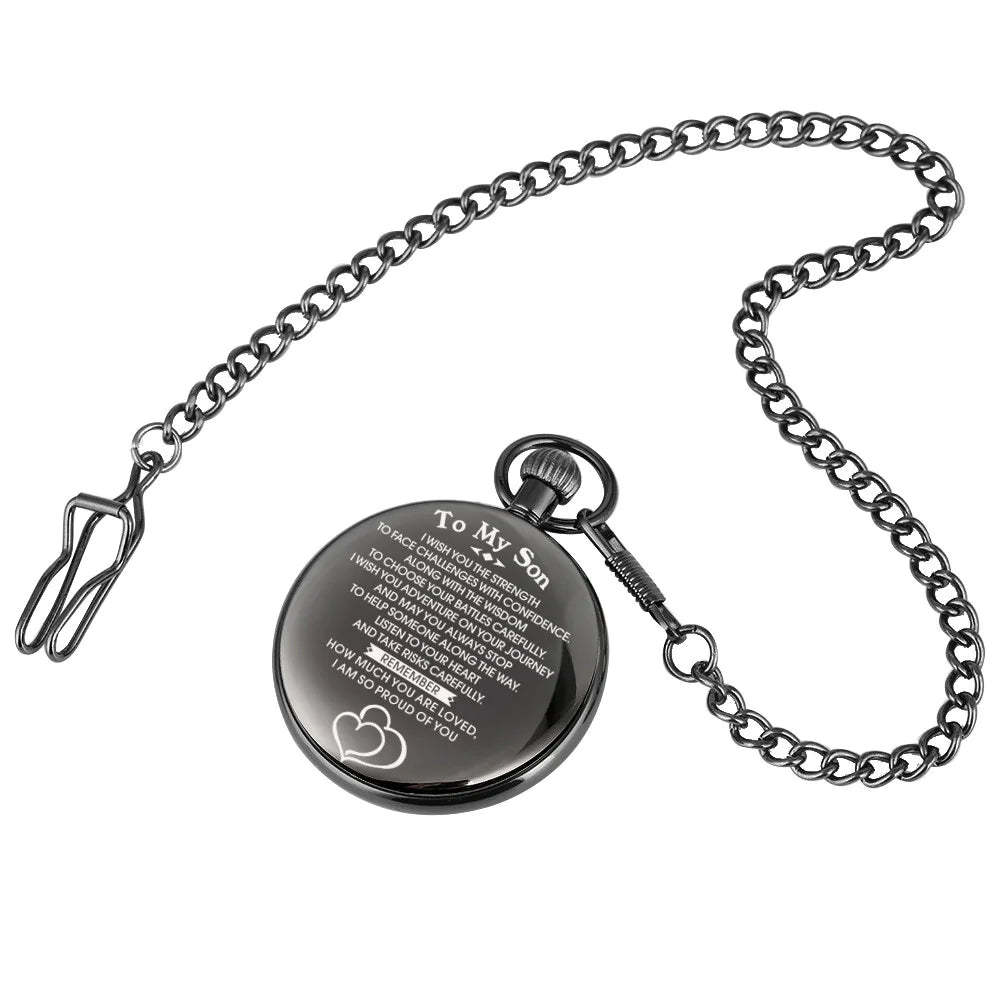 For Daughter - I Am So Proud Of You Pocket Watch-37bracelet