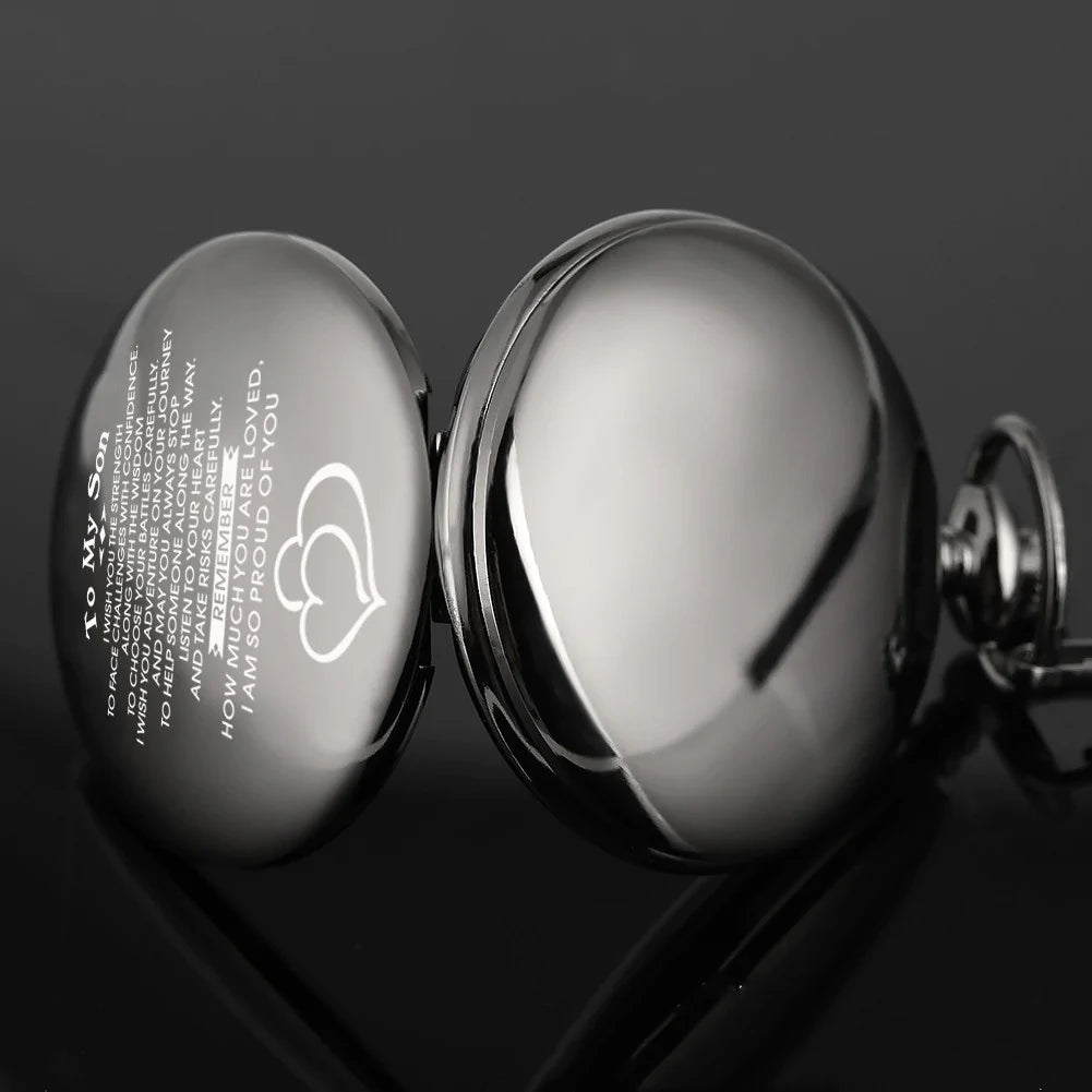 For Daughter - I Am So Proud Of You Pocket Watch-37bracelet