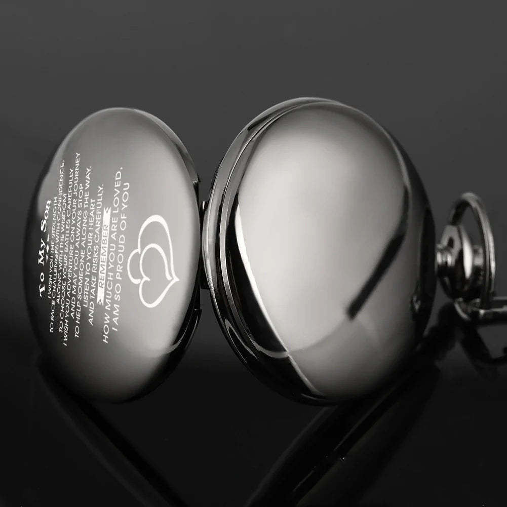 For Daughter - I Am So Proud Of You Pocket Watch-37bracelet