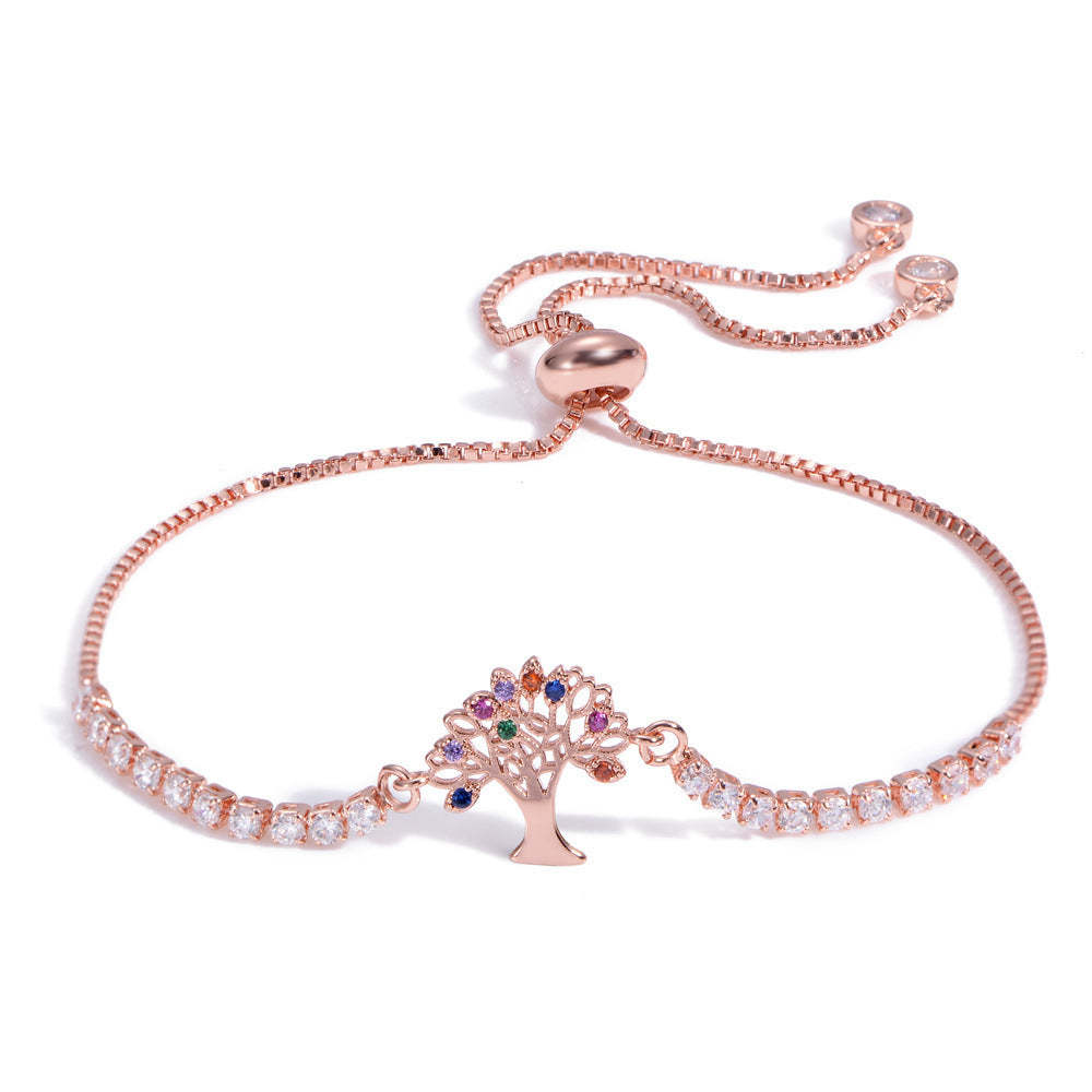 Tree of Life Tennis Bracelet