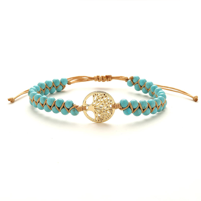 For Mother - The Mother Is The Family Root Life Tree Beads Bracelet
