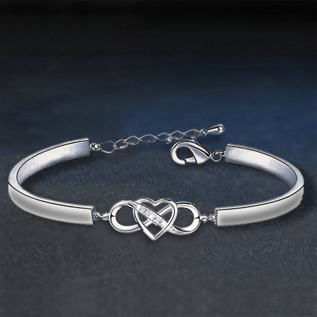 For Mother - The Everlasting Bond Between Mother And Daughter Infinity Bracelet