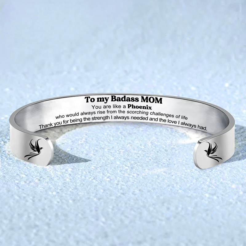 For Mother - You Are Like A Phoenix Pheonix Bold Bracelet