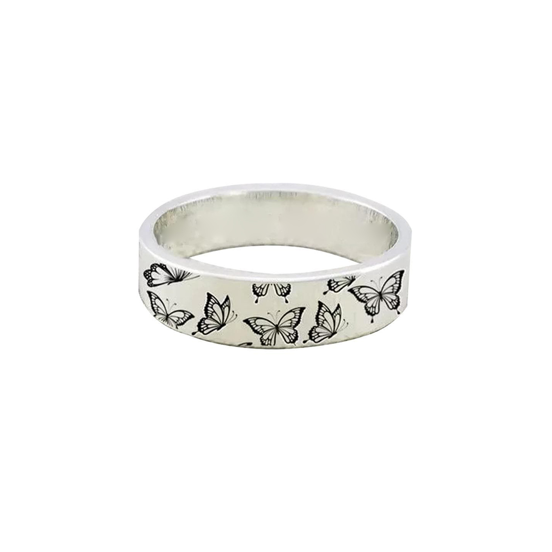 For Daughter - I Will Always Be There For You Butterfly Ring