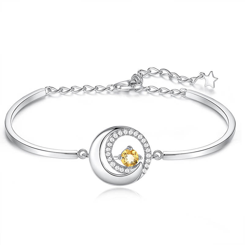 For Daughter - You Are The Most SPECIAL STAR In The Universe Moon And Star Bracelet