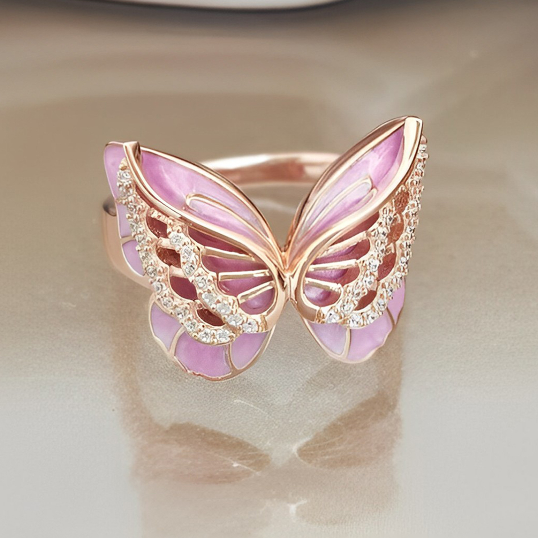 Always Believe In Yourself Butterfly Ring