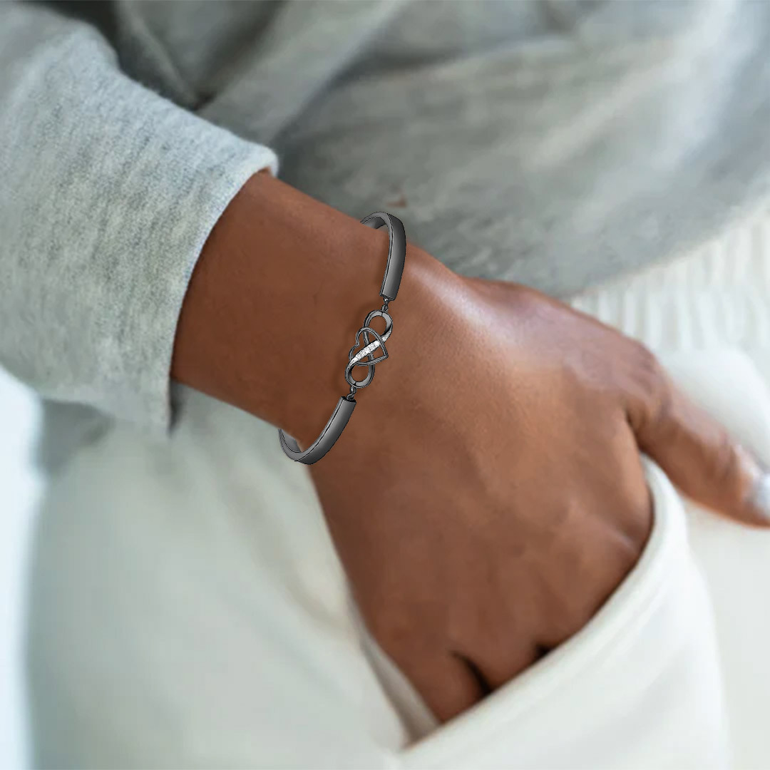 For Friend - Not Sisters By Blood But Sisters By Heart Infinity Bracelet-37bracelet